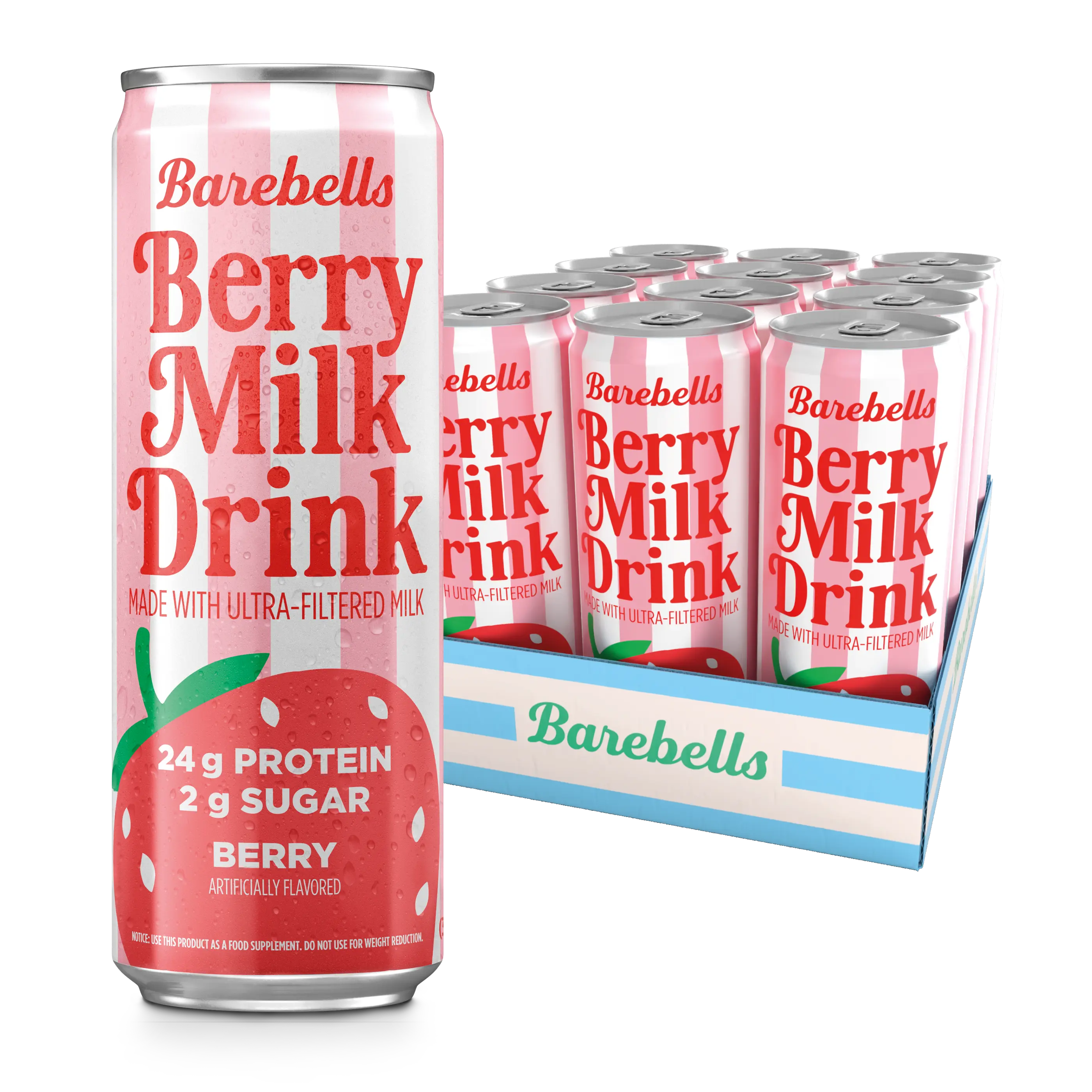 Barebells Berry Milk Drink