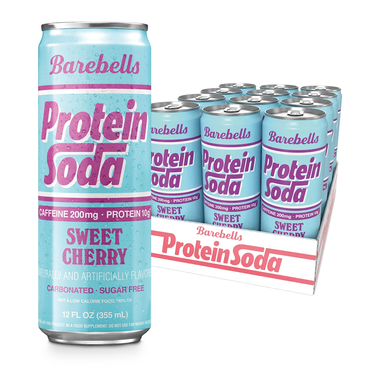 Barebells Protein Soda Sweet Cherry