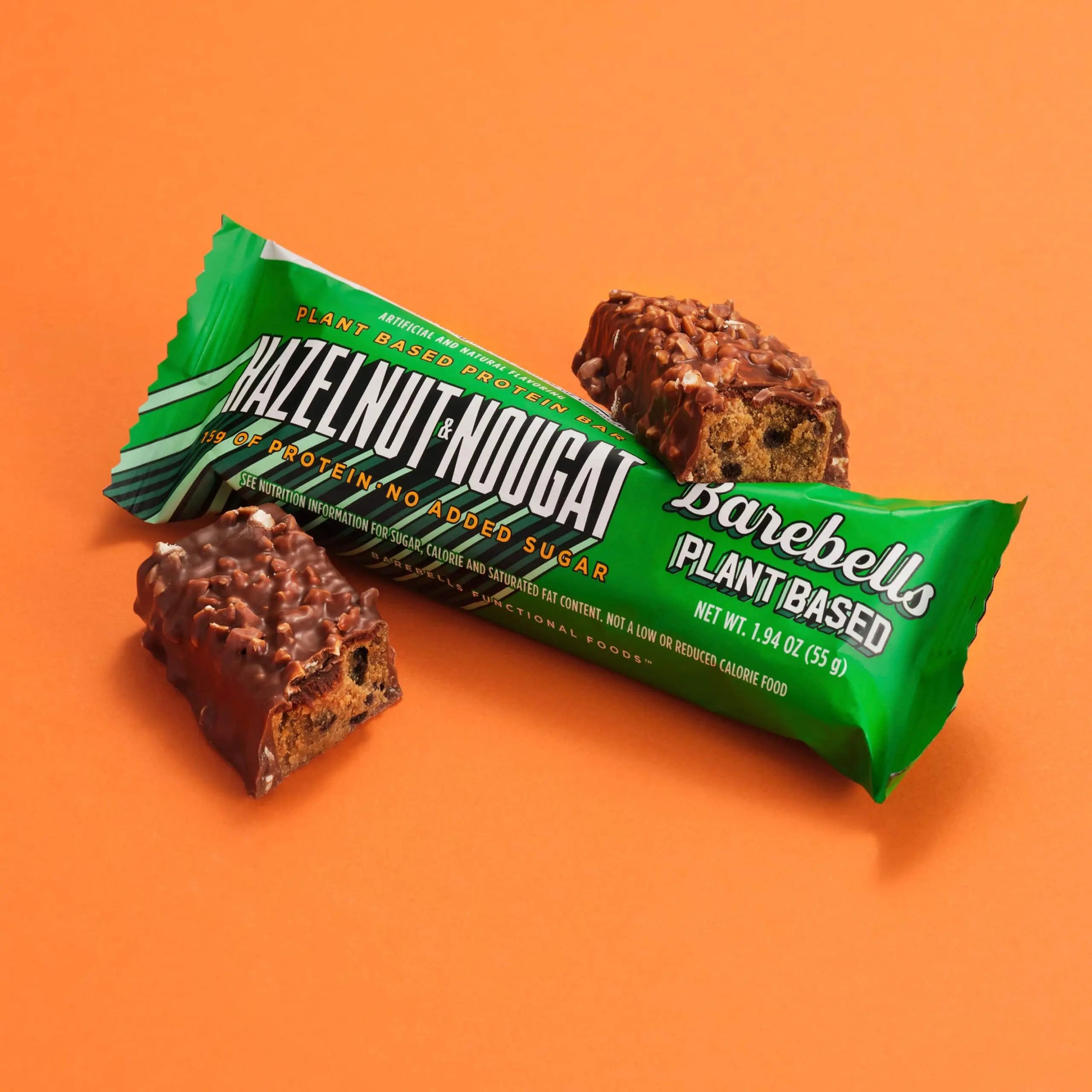 Plant Based Protein Bar - Hazelnut Nougat - View 2