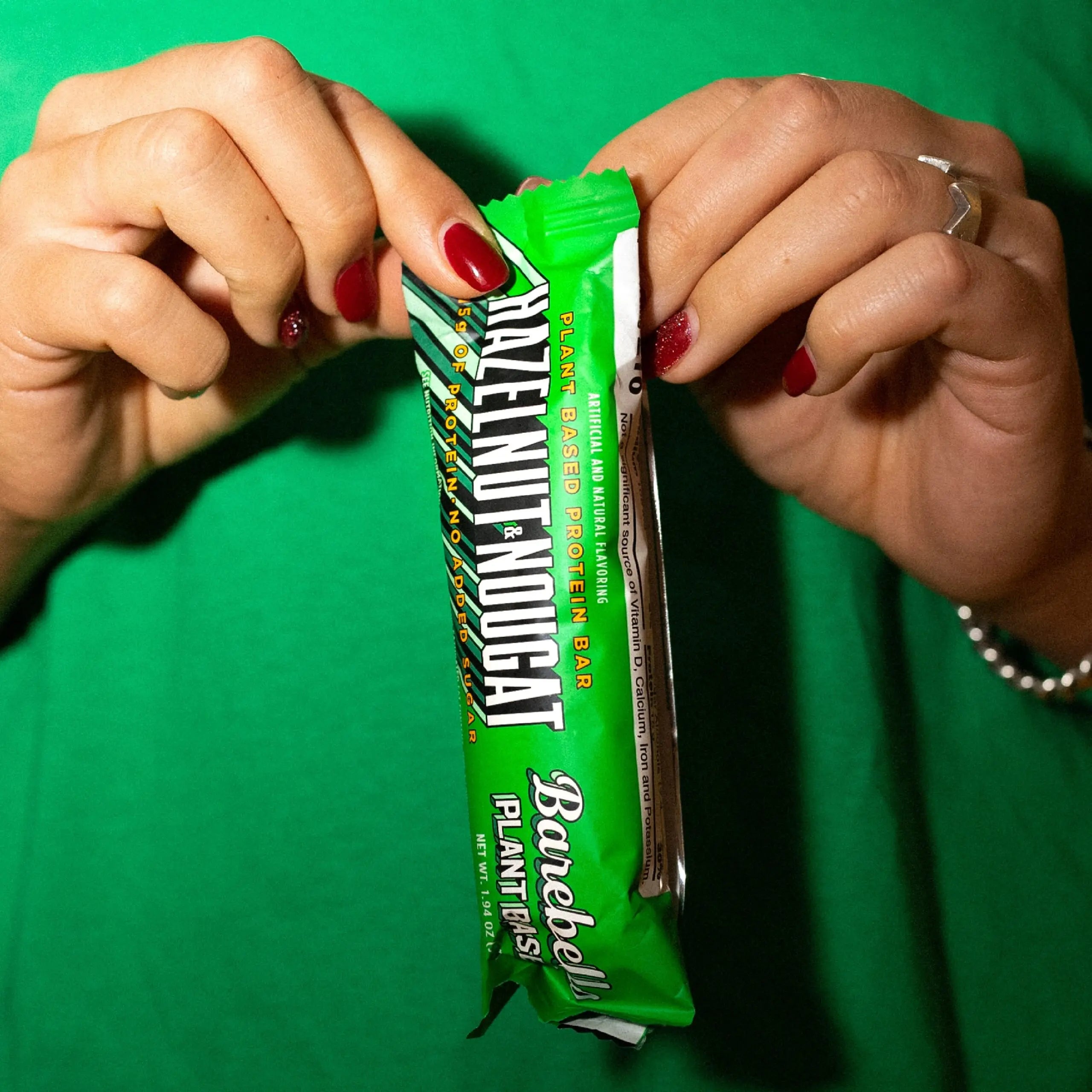 Plant Based Protein Bar - Hazelnut Nougat - View 3