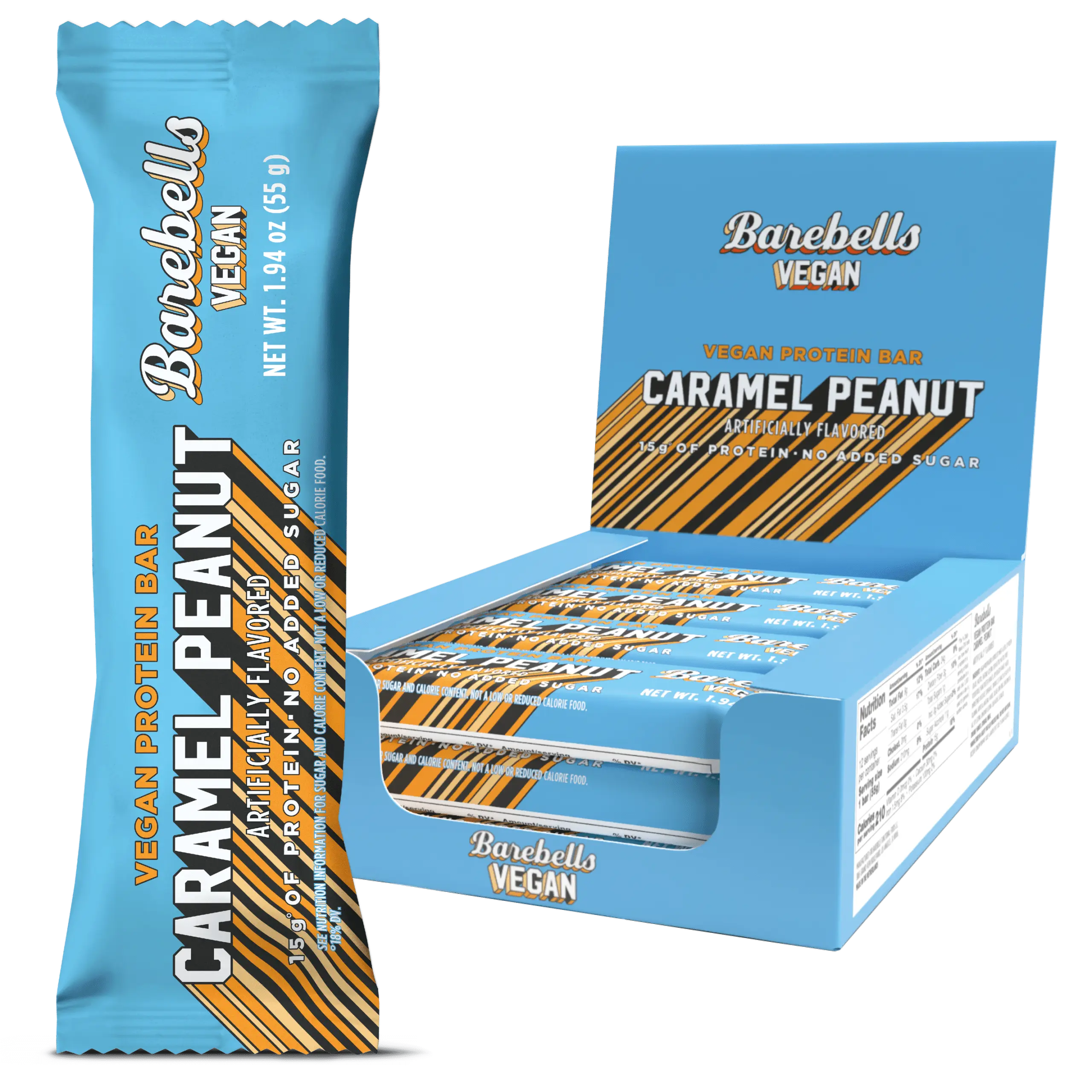 Vegan Protein Bar – Caramel Peanut